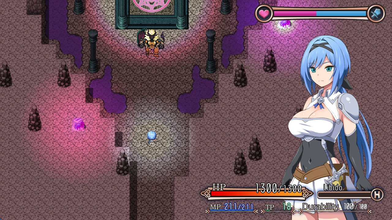 梦魇骑士~圣洁少女与堕落魔法 Steam 官方截图 01