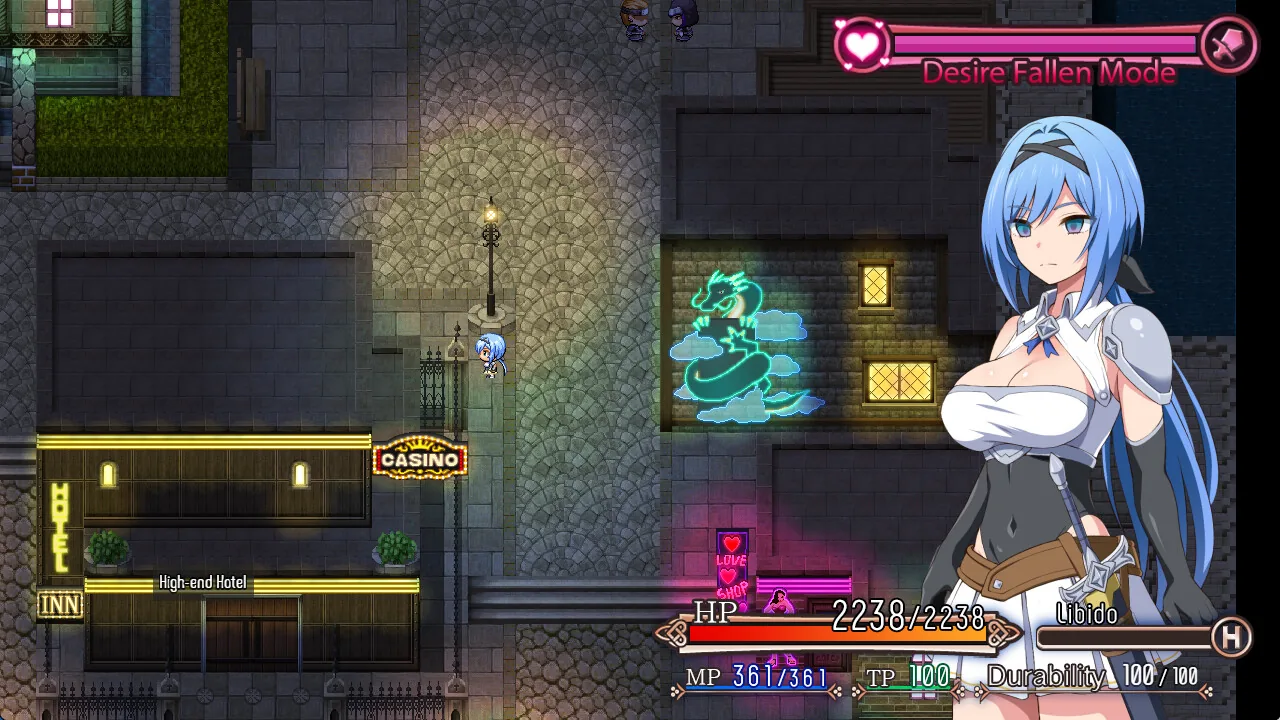 梦魇骑士~圣洁少女与堕落魔法 Steam 官方截图 03