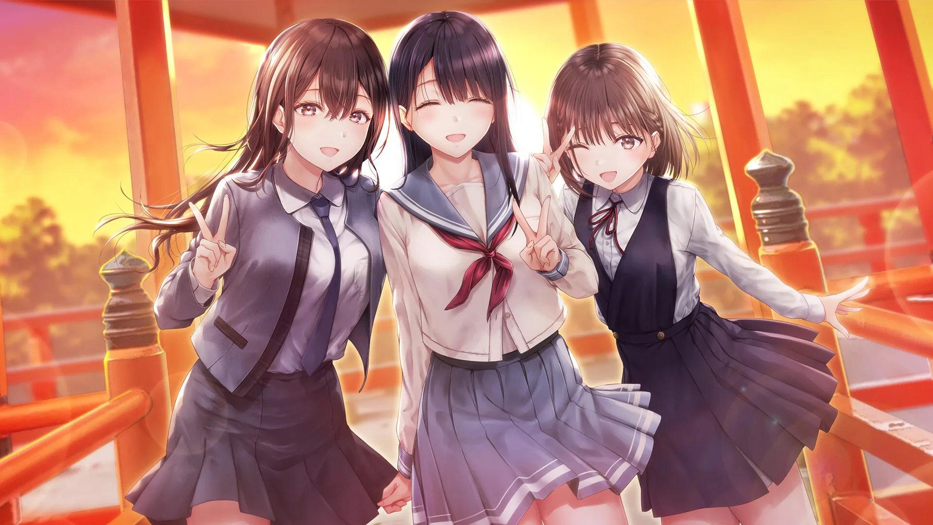 制服女友 Steam 官方截图 01
